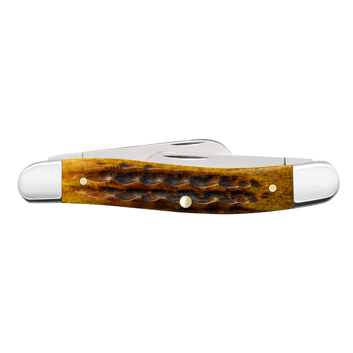 Case Honeycomb Bone - Heritage Jig Medium Stockman