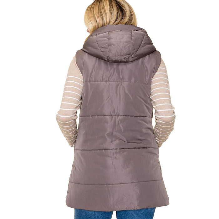 Staccato Women's Gunmetal Puffer Vest
