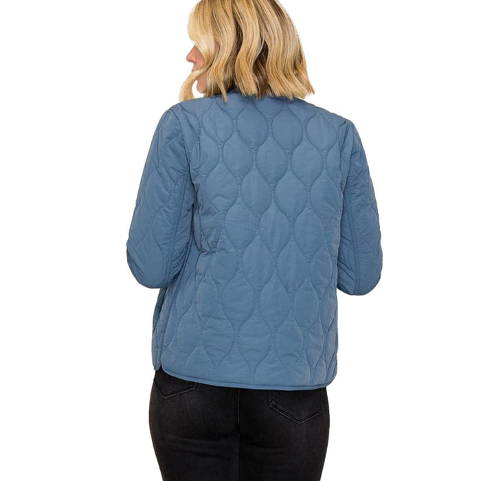 Staccato Women's Denim Quilted Jacket