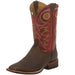 Men's Justin Rough Rider Tabacco 11" Red Top Cowboy Boots
