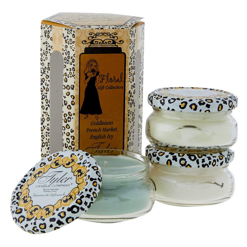 Tyler Candle Co Floral Gift Collection