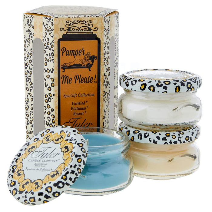 Tyler Candle Co Pamper Me Please Gift Collection