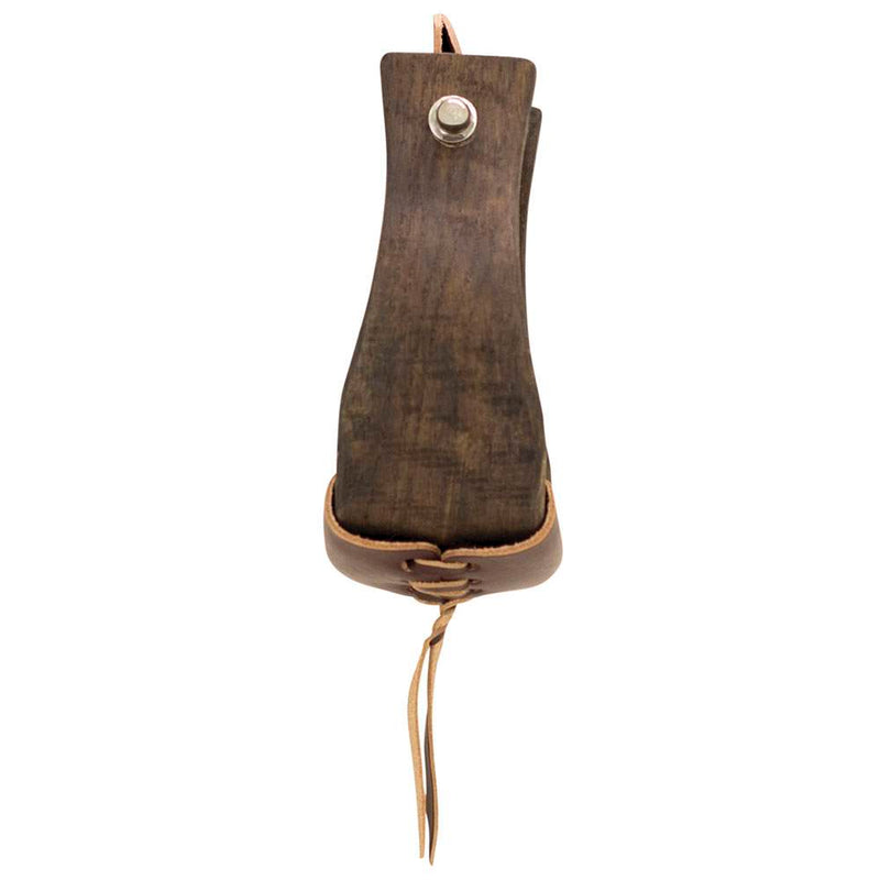 Cowboy Tack Open Range 3 /4in. Dark Wood Bell Stirrups