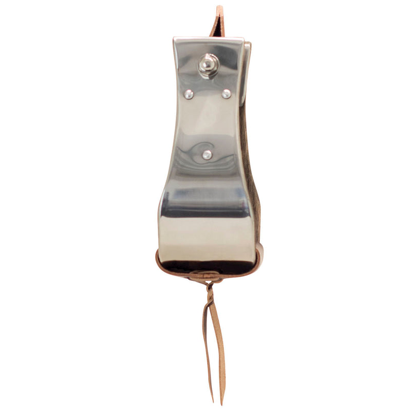 Cowboy Tack Open Range 3 /4in. Dark Wood Monel Stirrups
