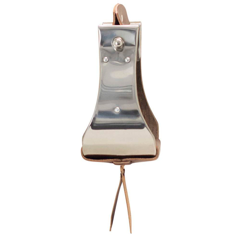 Cowboy Tack Open Range 4 /4in. Dark Wood Monel Stirrups