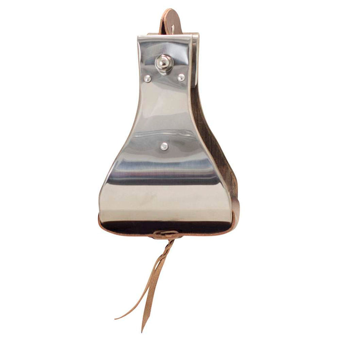 Cowboy Tack Open Range 5 /4in. Dark Wood Monel Stirrups