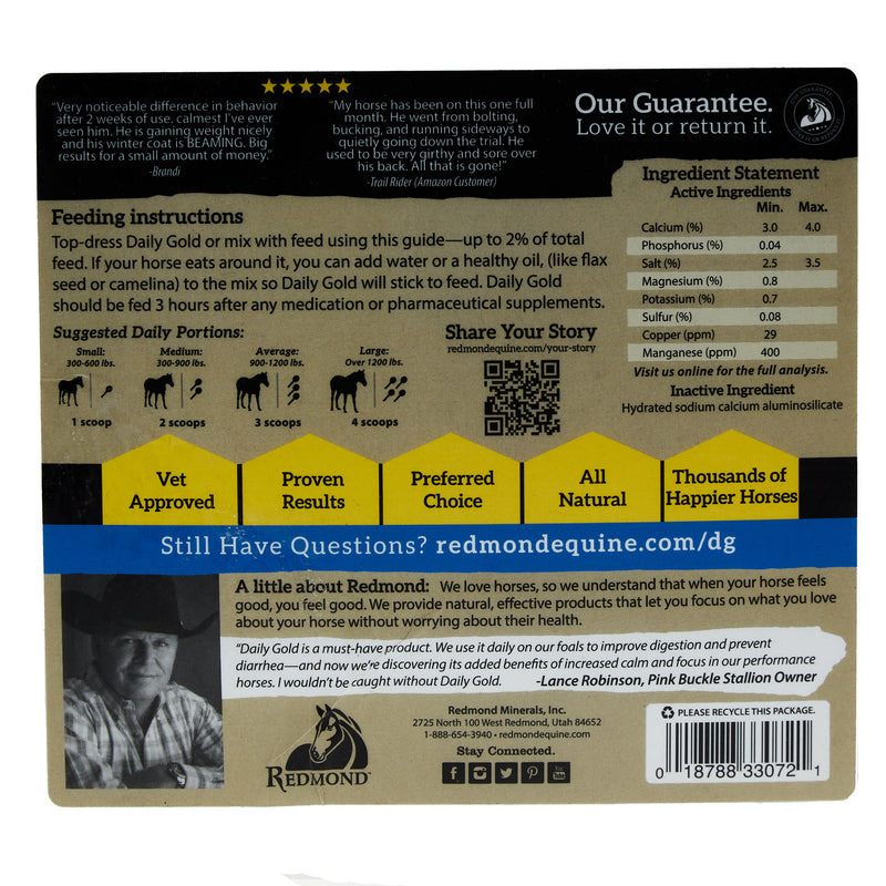 Redmond Equine Daily GI Care Relief 25lb
