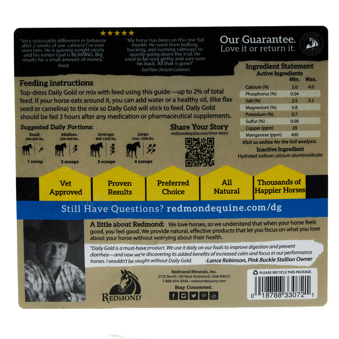 Redmond Equine Daily GI Care Relief 25lb