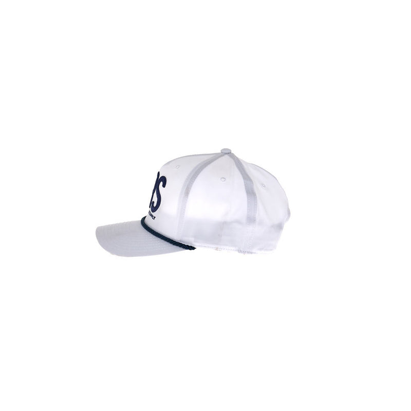 NRS 3D White & Navy Logo Cap