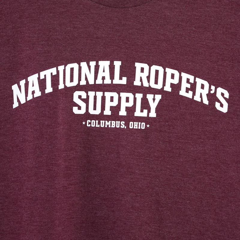NRS Columbus Ohio Maroon Tee Shirt