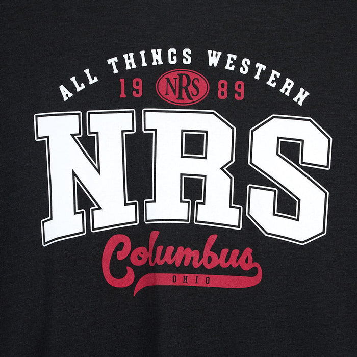 NRS Columbus Ohio Black Logo Tee Shirt