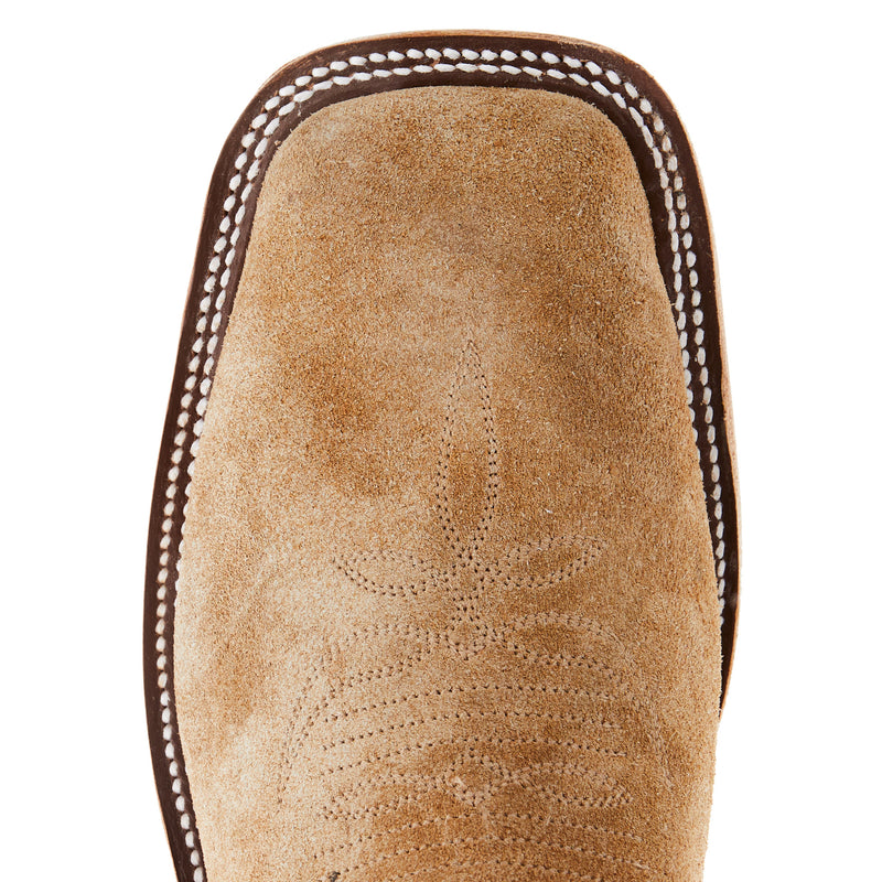 Anderson Bean Women's AB Sahara Tan Flannel 10 In Multi Embossed Top Cowgirl Boot