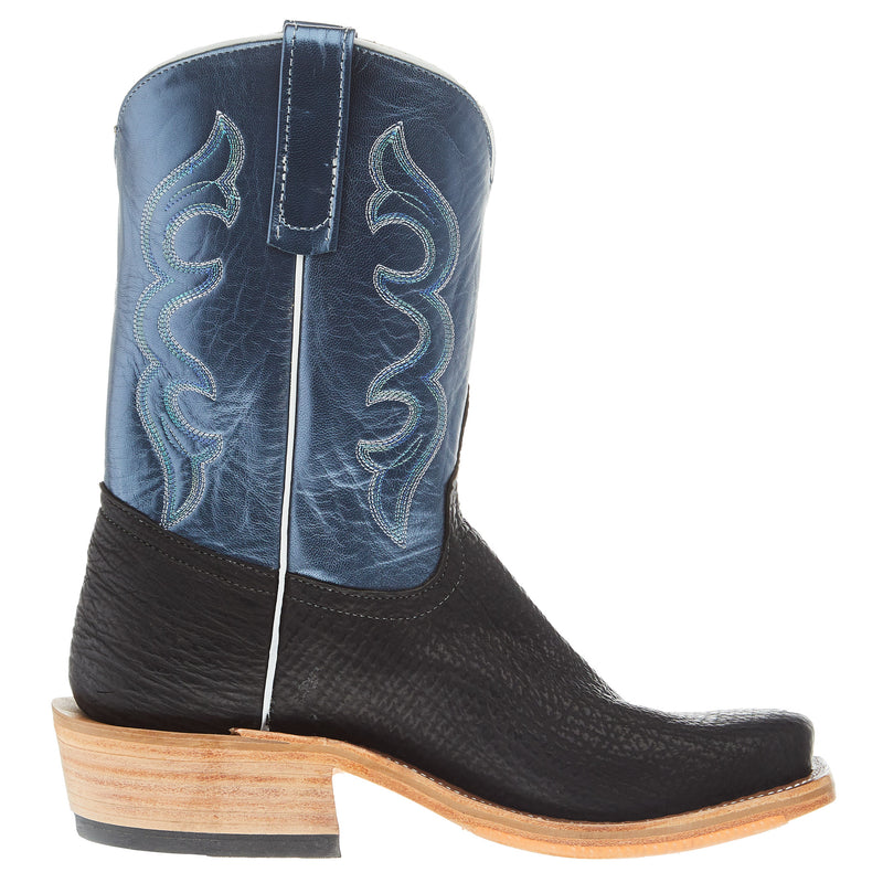 Anderson Bean Men's Ride Ready Black Oiled Shark 10in Regal Blue Lustre Top
