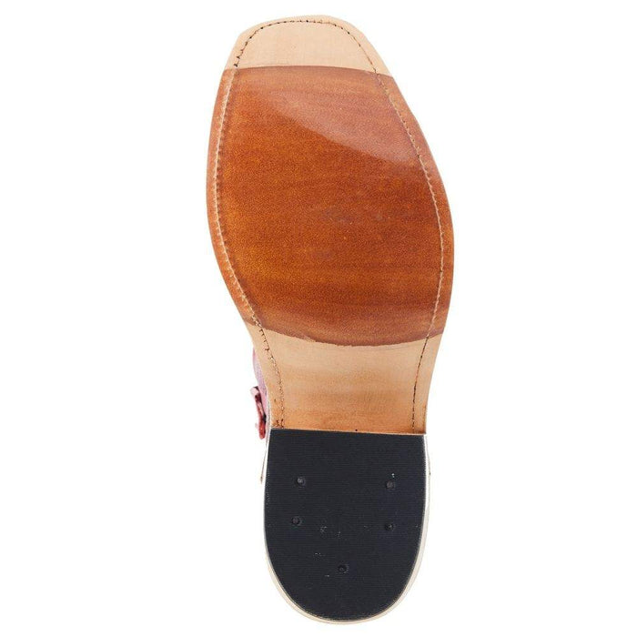 Anderson Bean Men's Ride Ready Chili Safari Shark 10in Cherry Buffamonte Cutter Toe