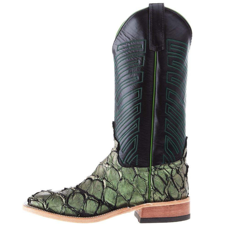 Anderson Bean Men's AB Use Your Illusion Big Bass 13in Black Glove Square Toe Boot