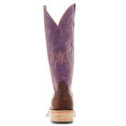 Anderson Bean Men's Ride Ready Carvela Bison Vamp 15in Violet Buffamonte Top