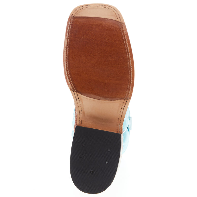 Anderson Bean Men's Ride Ready Havana Elephant 15in Seafoam Barcelona Square Toe Boot