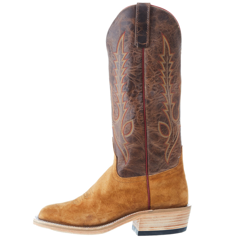 Anderson Bean Men's Ride Ready Candied Bacon 15in Onyx Explosion Square Toe Boot