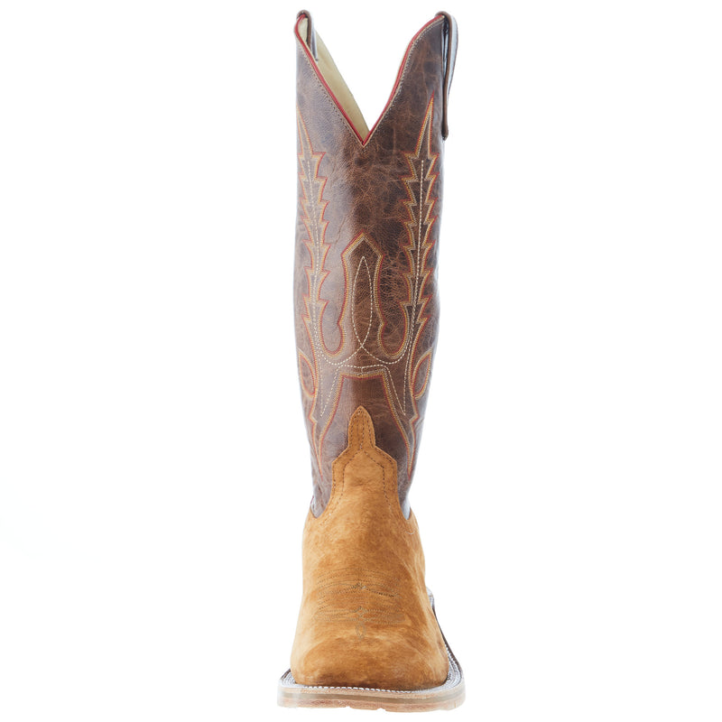 Anderson Bean Men's Ride Ready Candied Bacon 15in Onyx Explosion Square Toe Boot