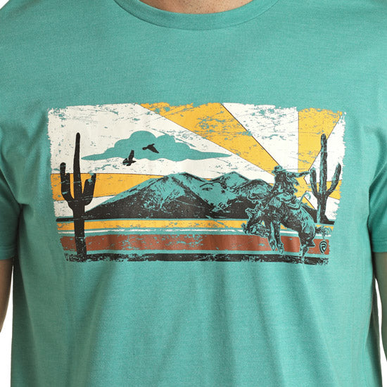 Rock & Roll Denim Ride Into The Sun T-Shirt