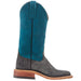 Anderson Bean Women's RR Black Washed Shoulder 13In Seafoam Floral Top Cowgirl Boot