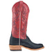 Anderson Bean Womens Navy Shaved Stingray 13 In Roe Kidskin Top Cowgirl Boot