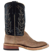 Anderson Bean Men`s AB Sand Angry Elk Navy Glove Top Round Toe