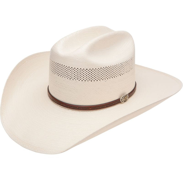 Resistol 10X Cross Tie Stran Smith Straw Cowboy Hat