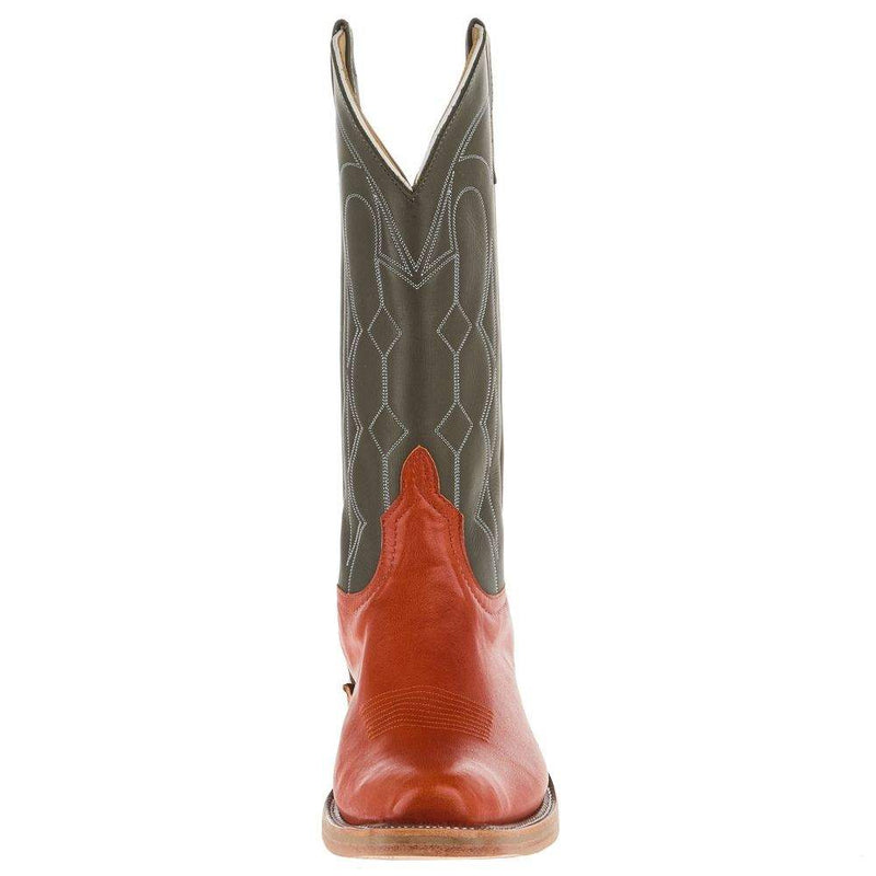 Anderson Bean Men's Ride Ready Pimiento Pistol Kangaroo 13in Green Waxy Kansas