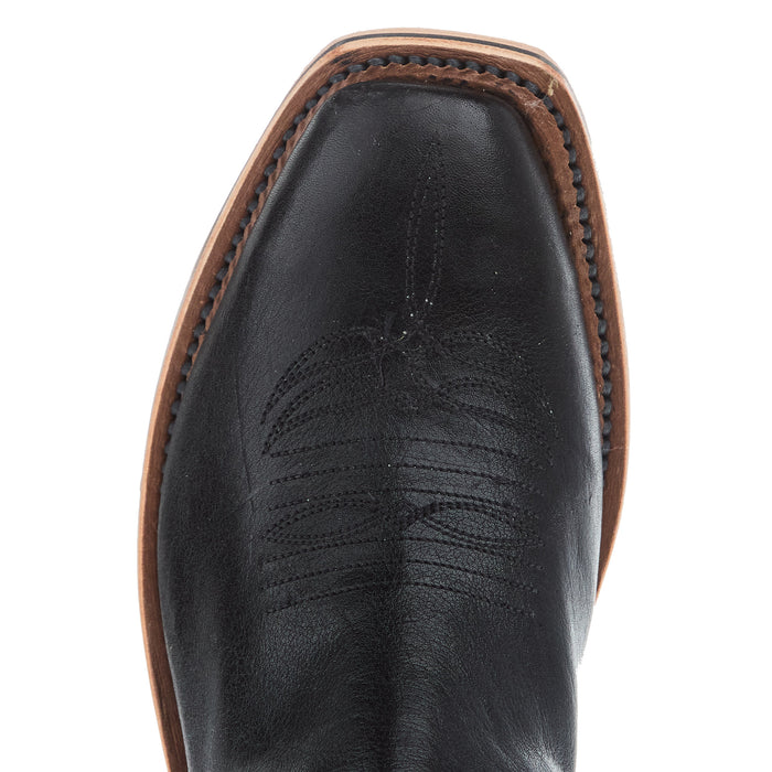 Anderson Bean Women's AB Ride Ready Black Kangaroo Vamp 13In Sea Foam Barcelona Top Cowgirl Boot