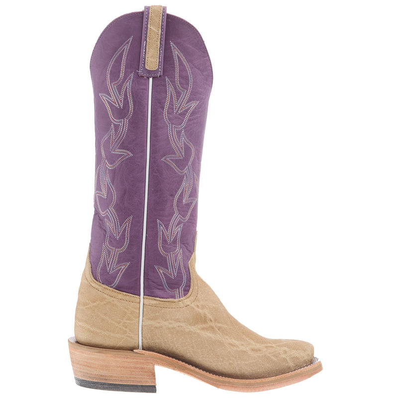 Anderson Bean Men`s AB Ride Ready Umber Bruciato Elephant Vamp 15in Violet Buffamonte Top