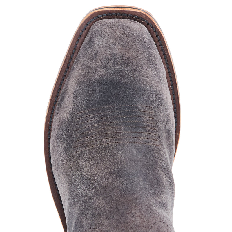 Anderson Bean Men`s Ride Ready After Dark Waxy Kudu Vamp 13in Navy Embossed Top