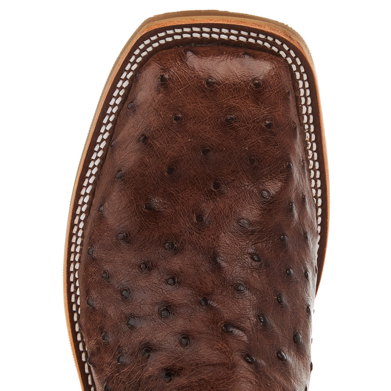 Anderson Bean Men`s Ride Ready Kango Tabac FQ Ostrich Vamp 13in Red Ferrari Waxy Kansas Top