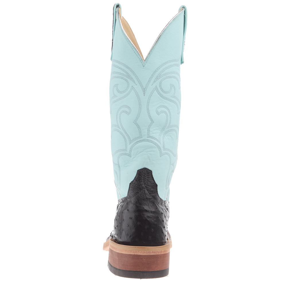 Anderson Bean Women`s AB Black Full Quill Ostrich Ride Ready 13 In Coo