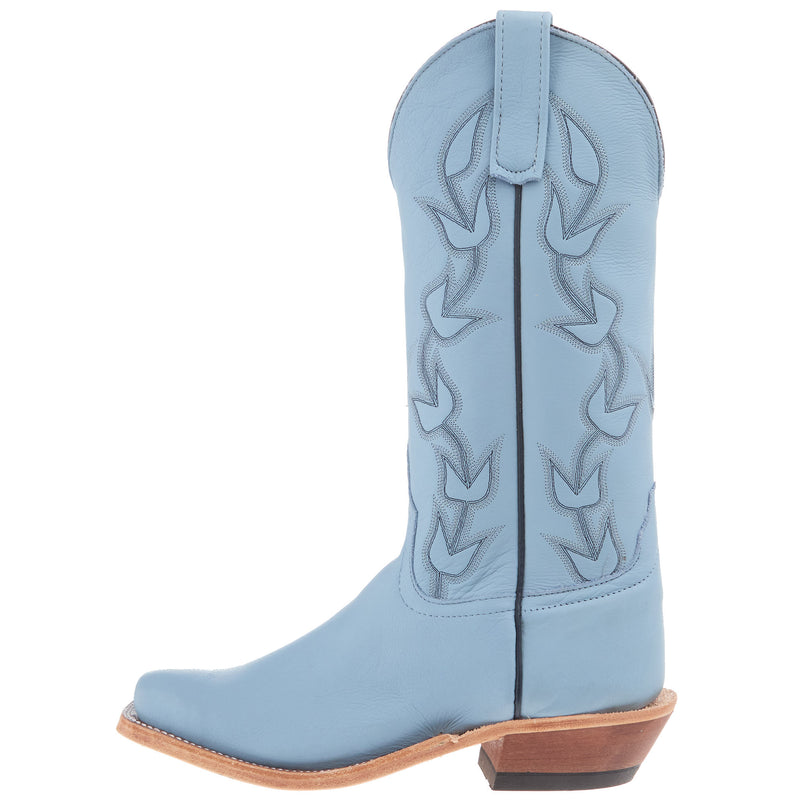 Anderson Bean Women`s Powder Blue Gelato 13In Powder Blue Top Cowgirl Boot