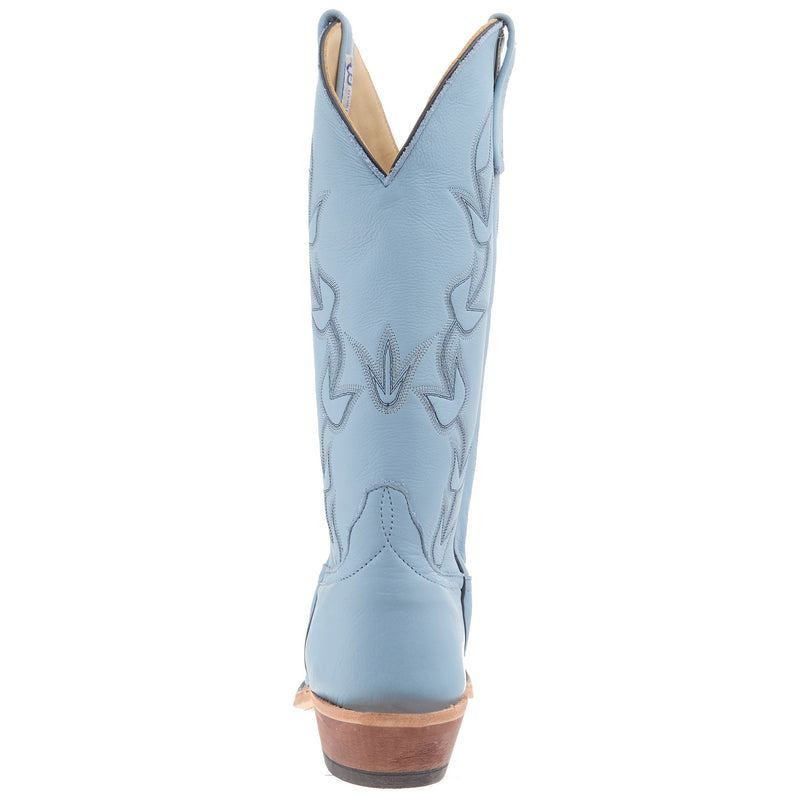 Anderson Bean Women`s Powder Blue Gelato 13In Powder Blue Top Cowgirl Boot