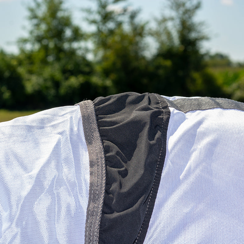 Tough 1 Deluxe Contour Fly Scrim Sheet with Attached Belly Band and Neck Cover