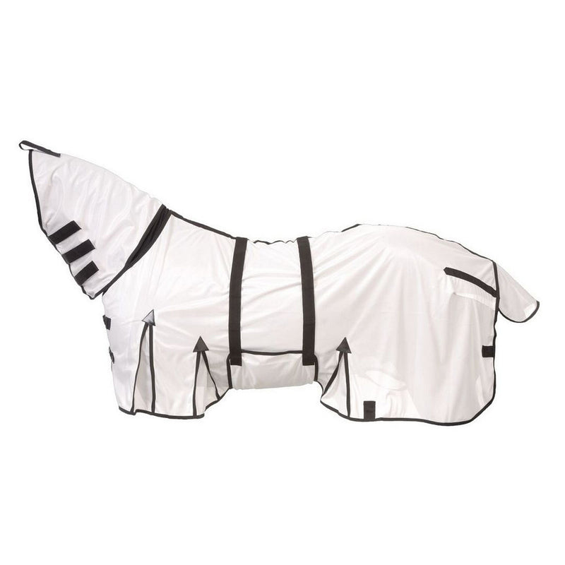 Tough 1 Deluxe Contour Fly Scrim Sheet with Attached Belly Band and Neck Cover