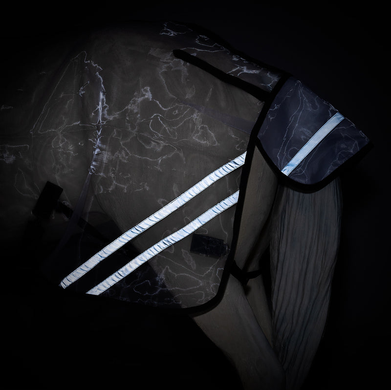 Tough 1 Micro Soft Mesh Horse Fly Sheet with Reflective Technology