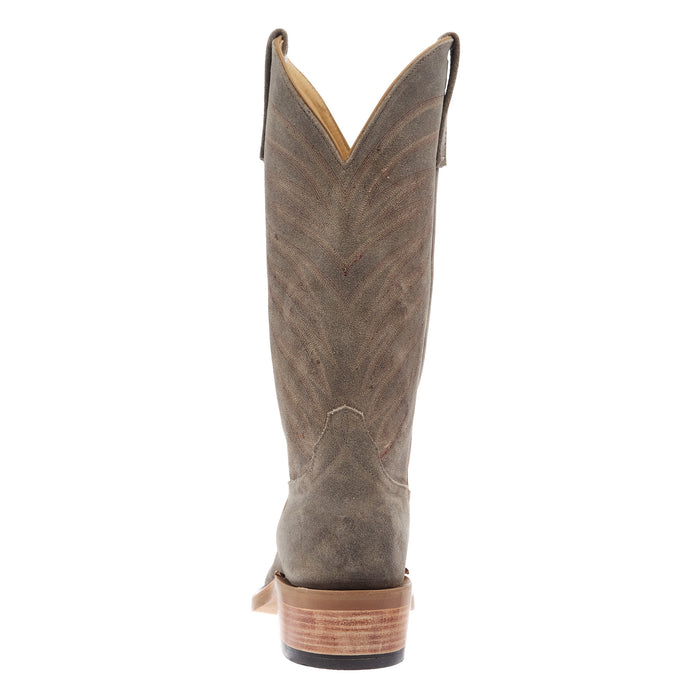 Anderson Bean Womens RR Stone Waxy Vamp 13In Stone Waxy Top Cowgirl Boots
