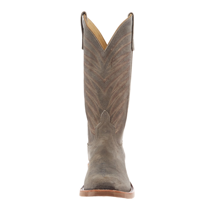 Anderson Bean Womens RR Stone Waxy Vamp 13In Stone Waxy Top Cowgirl Boots