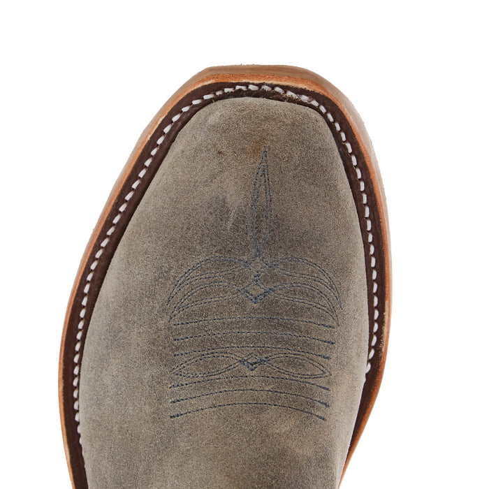 Anderson Bean Womens RR Stone Waxy Vamp 13In Stone Waxy Top Cowgirl Boots