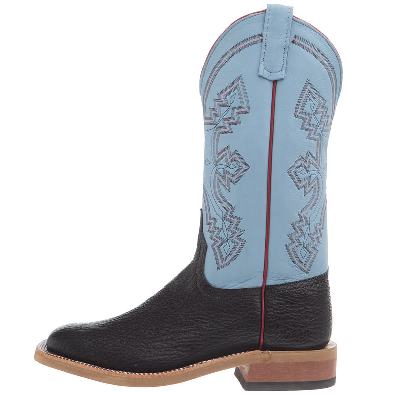 Anderson Bean Men`s AB Ride Ready Black Oil Shark Vamp 13in Powder Blue Gelato Top