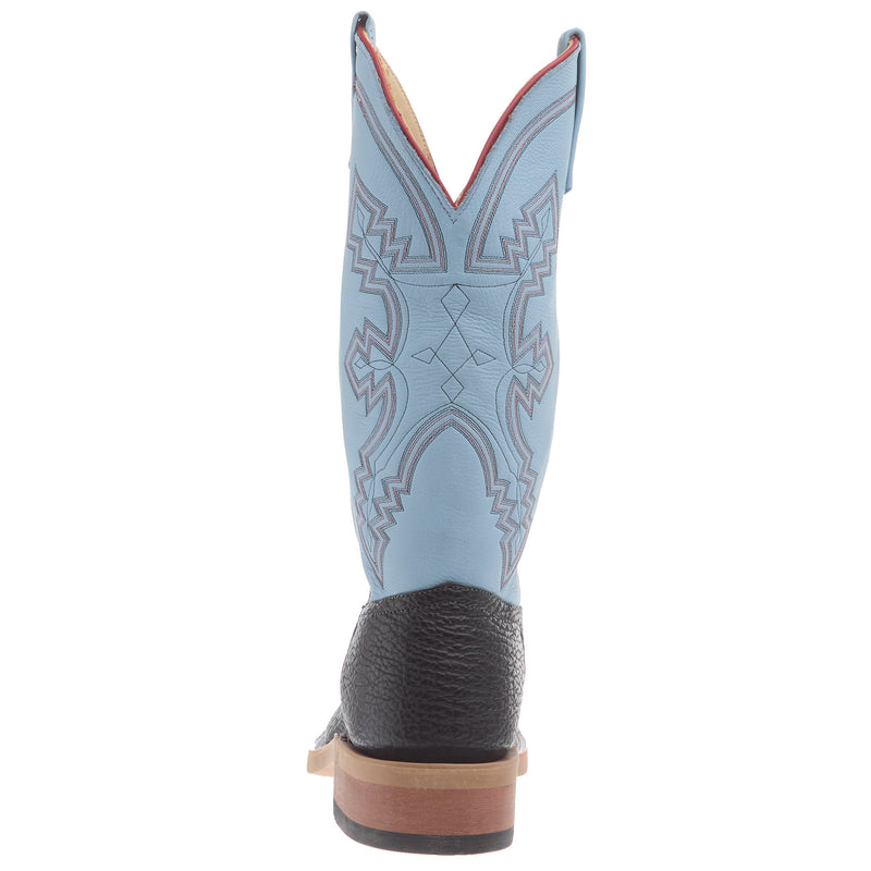 Anderson Bean Men`s AB Ride Ready Black Oil Shark Vamp 13in Powder Blue Gelato Top