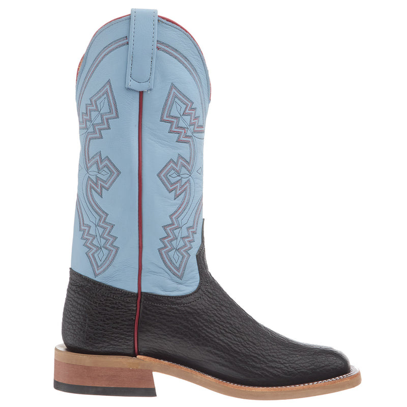Anderson Bean Men`s AB Ride Ready Black Oil Shark Vamp 13in Powder Blue Gelato Top