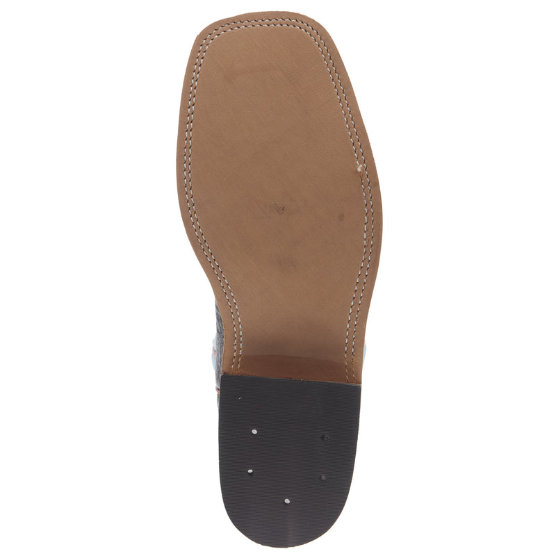 Anderson Bean Men`s AB Ride Ready Black Oil Shark Vamp 13in Powder Blue Gelato Top