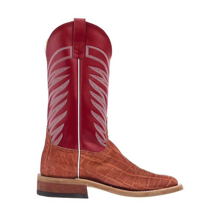 Anderson Bean Men's Ride Ready Brick Oiled Elephant Vamp 13in Red Glove Top