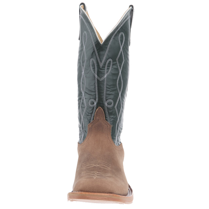 Anderson Bean Men`s AB Ride Ready Sand Angry Elk Vamp 13in Green Glove Top