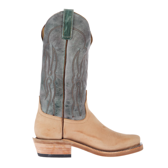 Anderson Bean Men`s Ride Ready Tan Crazyhorse Vamp 13in Sagamore Lava Top