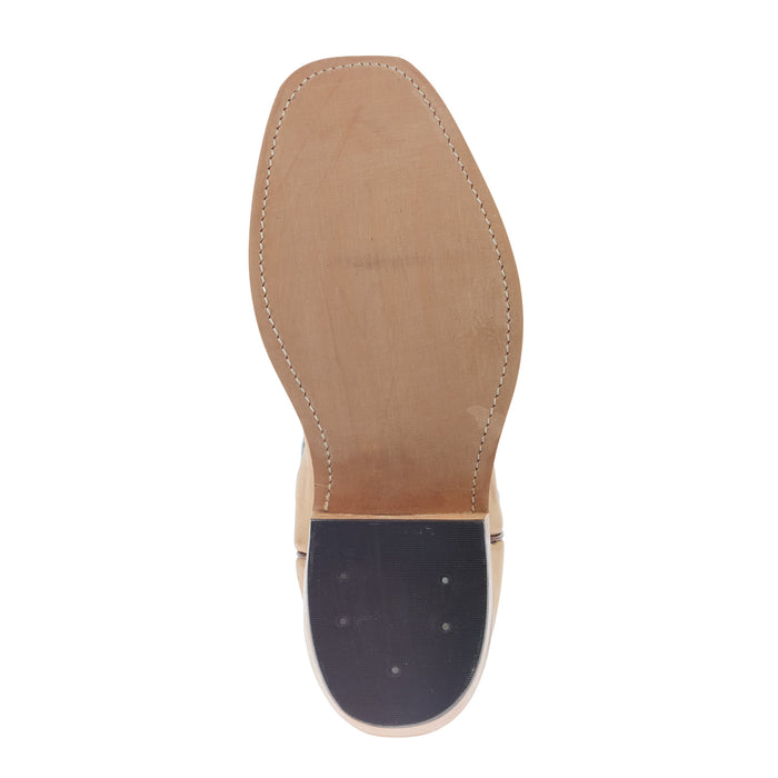 Anderson Bean Men`s Ride Ready Tan Crazyhorse Vamp 13in Sagamore Lava Top